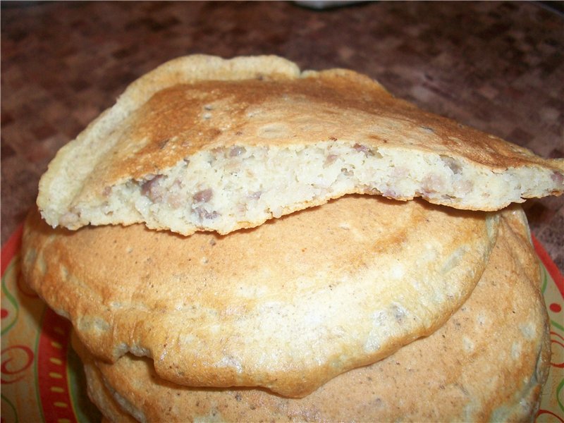 Tortitas de carne Alegría del hombre