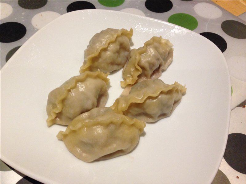 Dumplings en dumplingsvorm