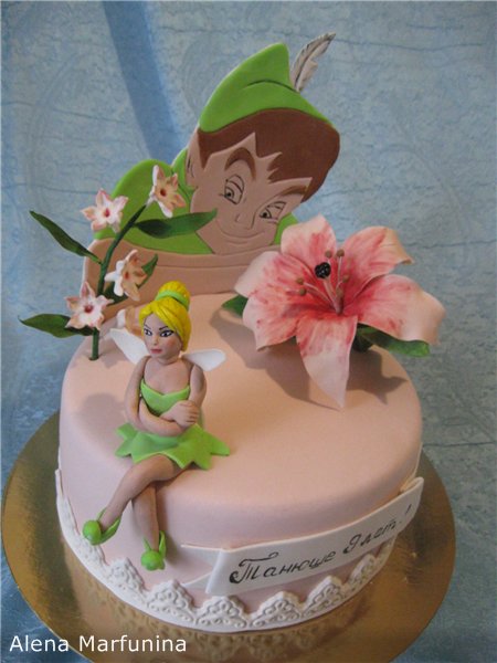 Torte con fate basate sul cartone animato Winx e altri