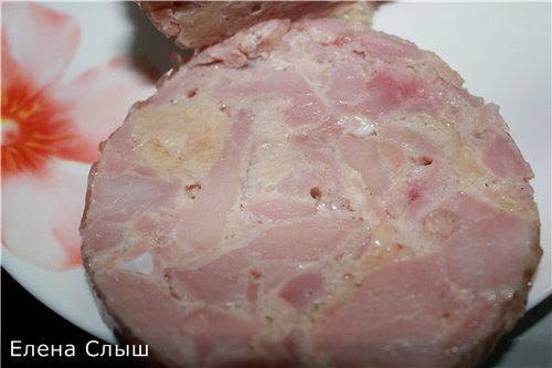 Prosciutto di maiale (pentola a pressione Steba)