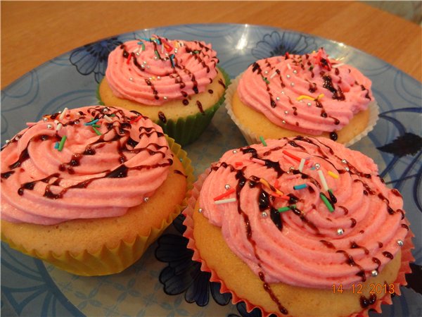 Cupcakes alla crema di formaggio