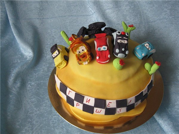 Torte basate sul cartone animato Cars