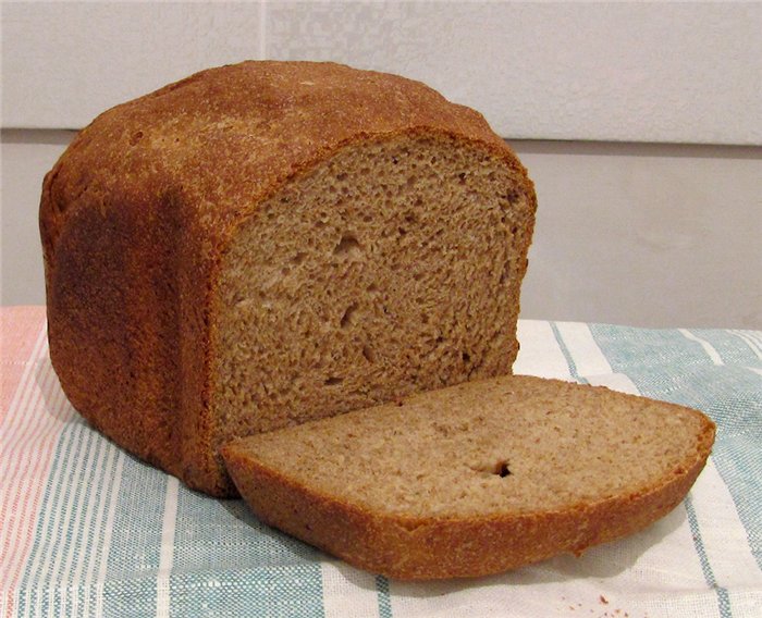 Pane di segale e grano (modalità francese)