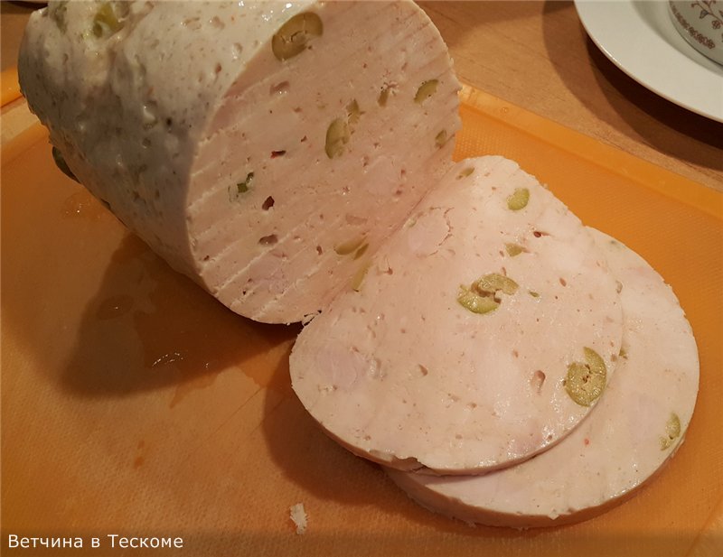 Prosciutto di pollo e maiale nel Prosciutto Tescoma