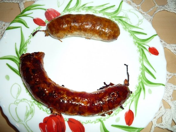 Sausage at home