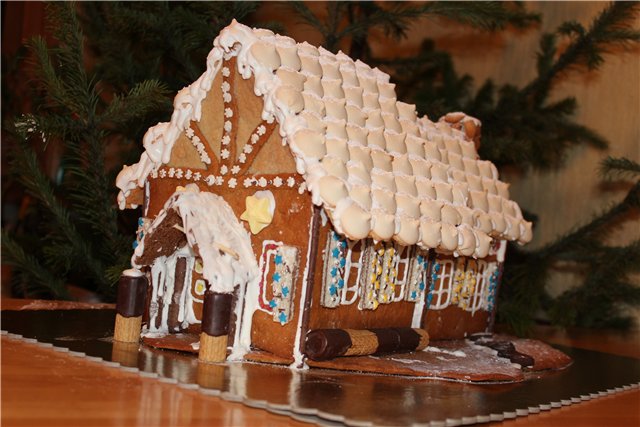 Gingerbread house (how to assemble and decorate)