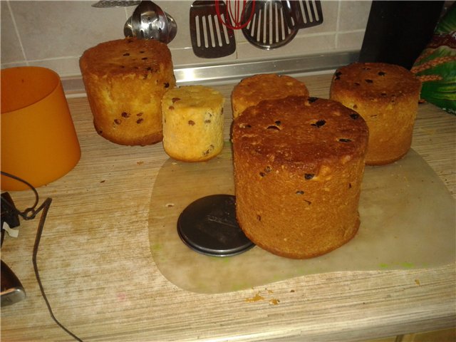 Kulich กับ Myasoedovskaya ในเตาอบ (เจ้านายชั้นสูง)