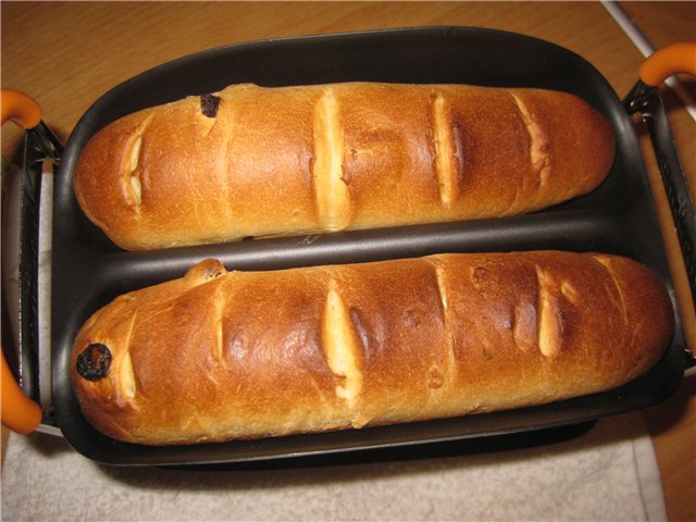 Stokbrood in Moulinex 5004