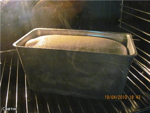 Volkorenbrood met zuurdesem (in de oven)