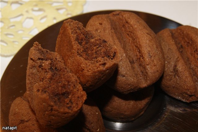 Biscotti Chicchi di caffè con cioccolato