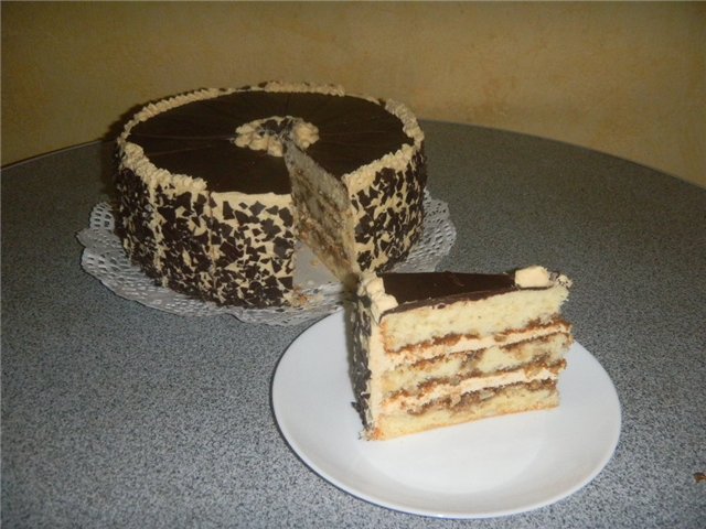 Fehér akác torta (modern) *