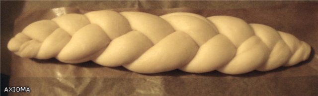 Feestelijke challah (vlecht)