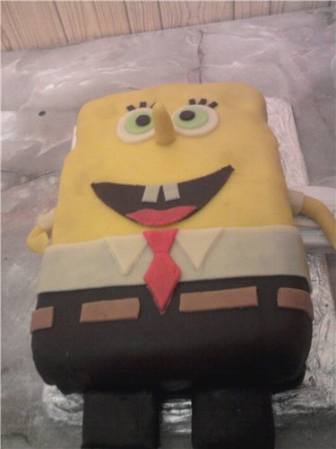 Spongebob Cake