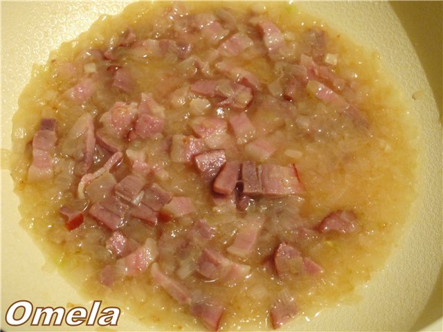 Sült burgonya Tartiflette