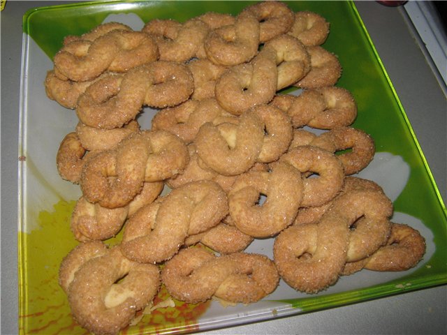 Mga cookies ng Torchetti