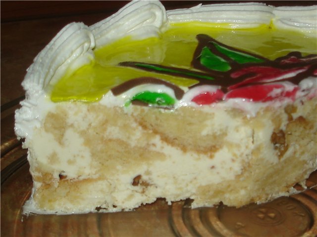 Pastel de helado