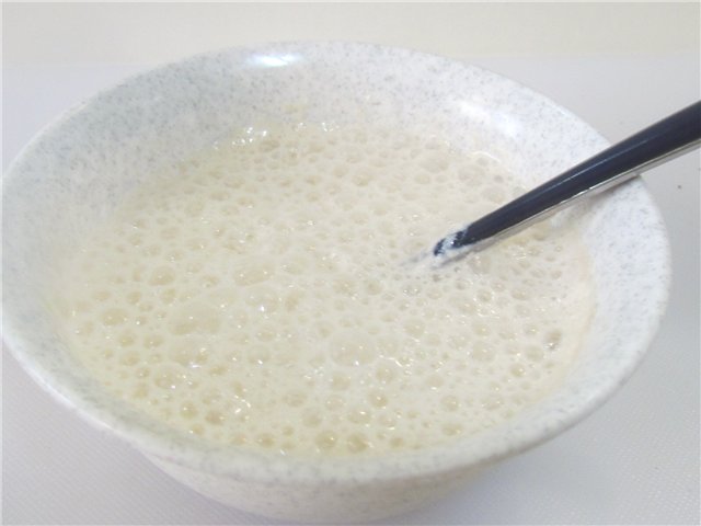 Pan de queso de trigo con manzana