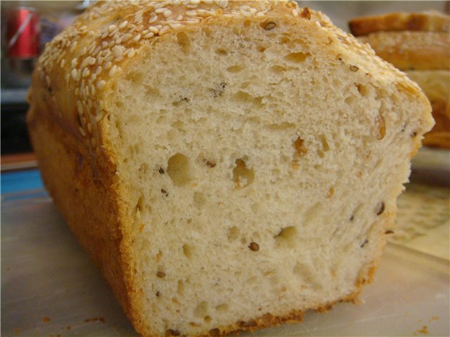 Pane integrale con lievito naturale (al forno)