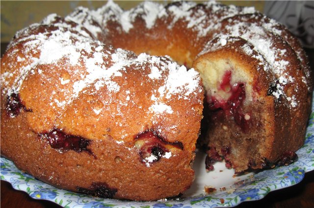 Torta di ricotta e cioccolato