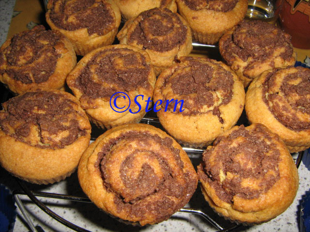 Cupcakes de mantequilla con streusel