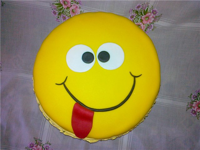 Smilies, sunshine (cakes)