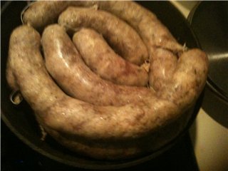 Sausage at home