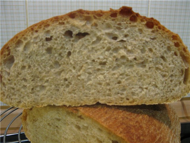 Pane di grano a lunga fermentazione (forno)