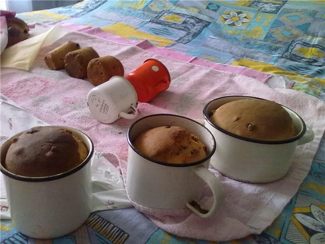 Kulich con Myasoedovskaya en el horno (clase magistral)