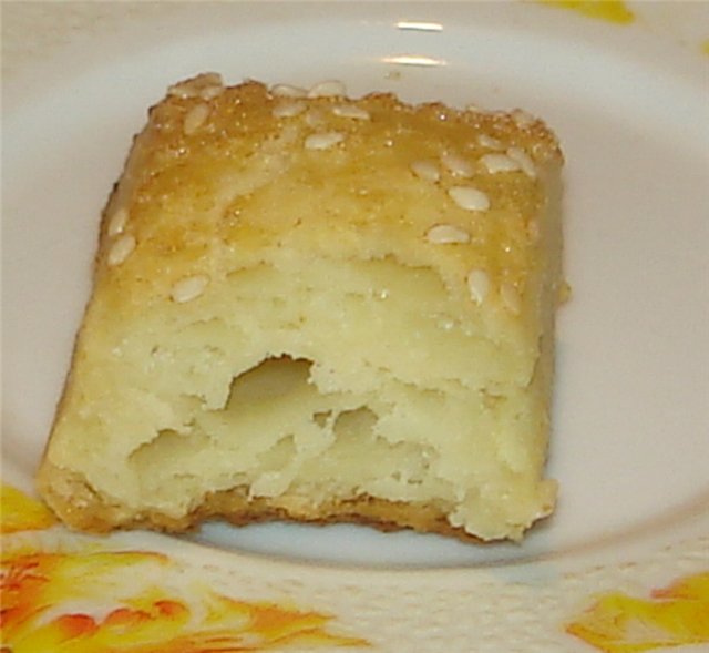 Patatas na puff pastry