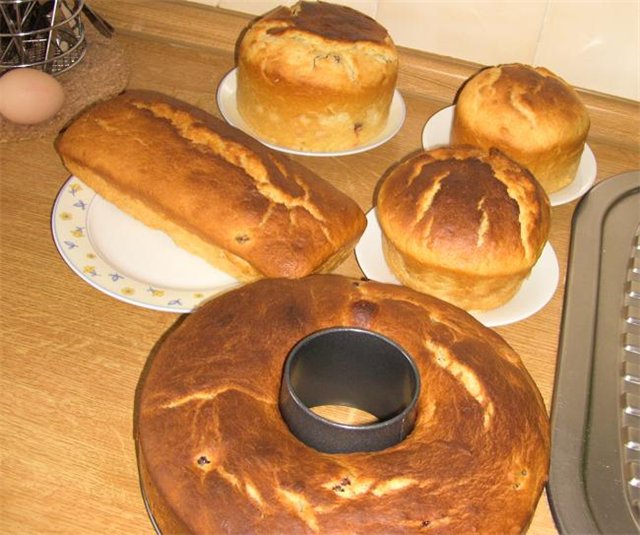 Kulich with Myasoedovskaya in the oven (master class)