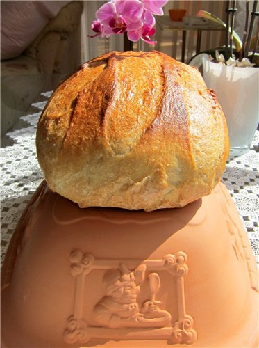 La pasta madre e il pane di Kalvel fatti con esso