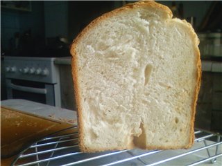 Panasonic SD-257. White bread with semolina