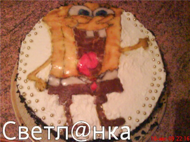 Spongebob Cake