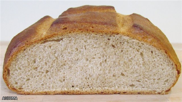 Tarwe-Roggebrood Met Volkorenmeel (Oven)