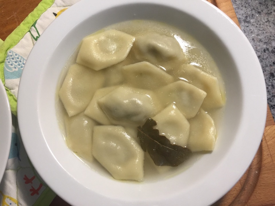 Dumplings en dumplingsvorm