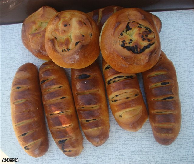 Bollos de leche japoneses de Hokkaido