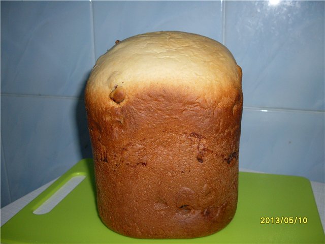 Kulich Royal bummer in a bread maker