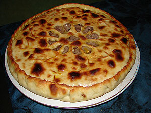 Mga Ossetian pie (recipe)