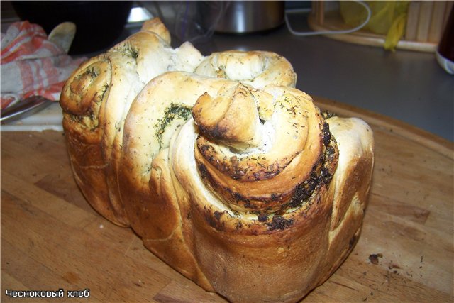 Garlic bread (oven)