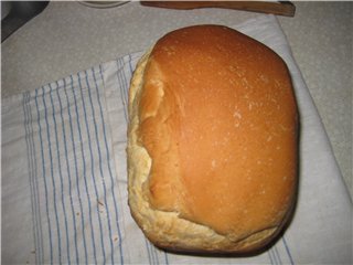 Pane italiano in una macchina per il pane