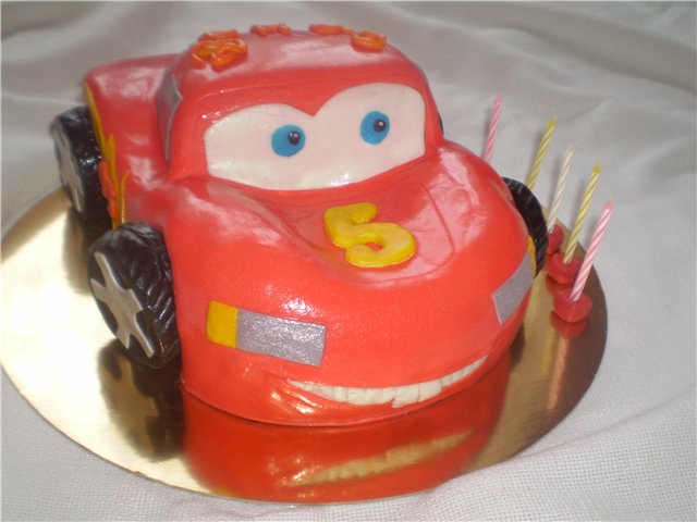 Torte basate sul cartone animato Cars