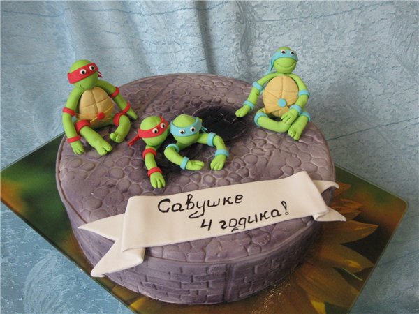 Teenage Mutant Ninja Turtles Cakes