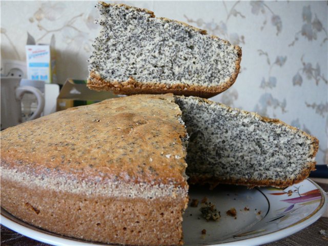 Torta di fantasia di papavero