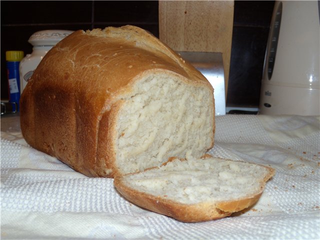 Pane soda francese in una macchina per il pane