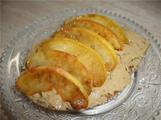 Mousse ng atay ng manok (pate)