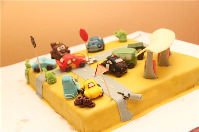 Torte basate sul cartone animato Cars