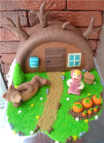 Torte basate sul cartone animato Masha e Orso