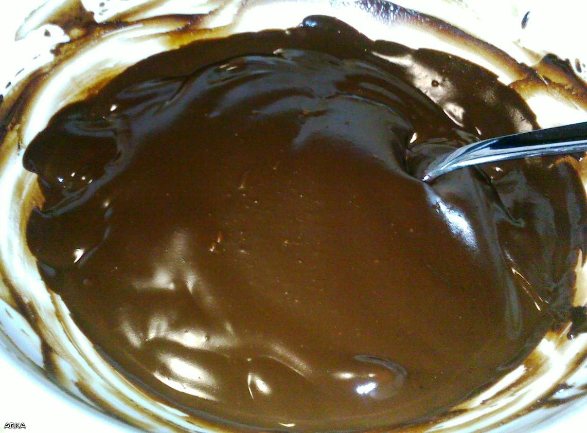 Helado de chocolate