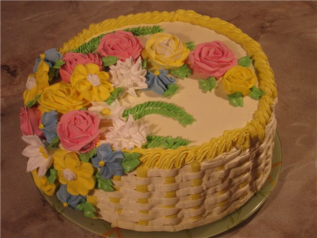 Baskets and braids (cakes)