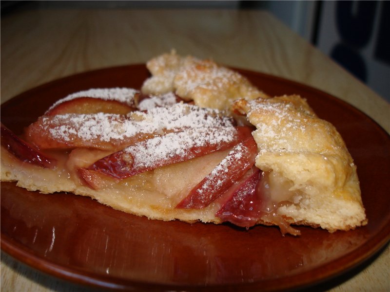 Crostata met abrikozen